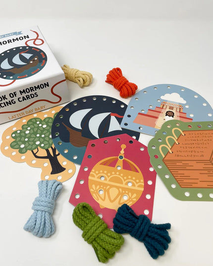 Book Of Mormon Lacing Cards