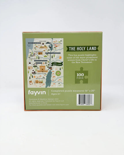 The Holy Land 100 piece puzzle
