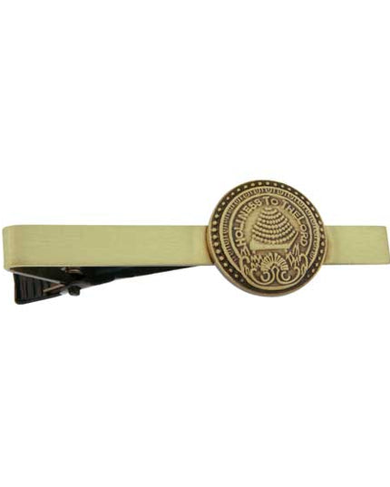 Temple Doorknob Antique Gold Tie Bar
