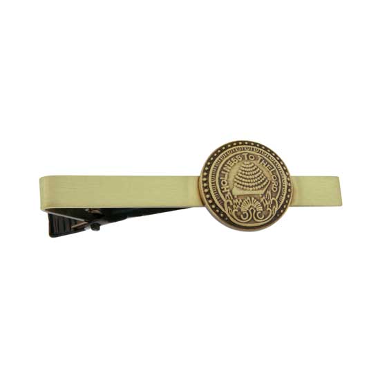 Temple Doorknob Antique Gold Tie Bar