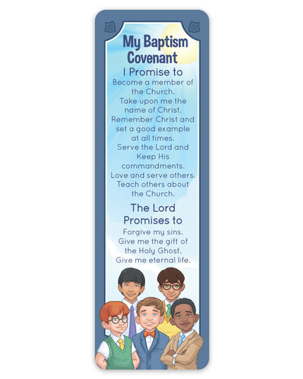 Boy's Baptismal Covenant Bookmark