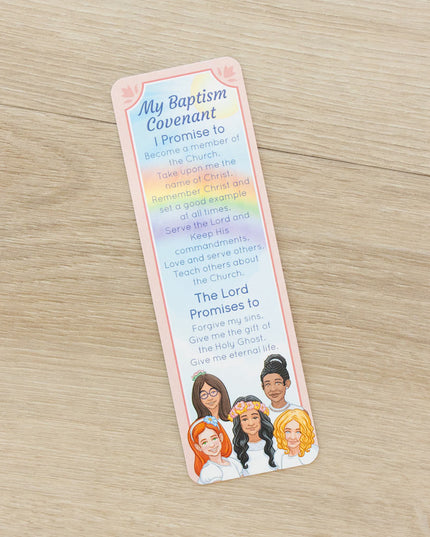 Girl's Baptismal Covenant Bookmark