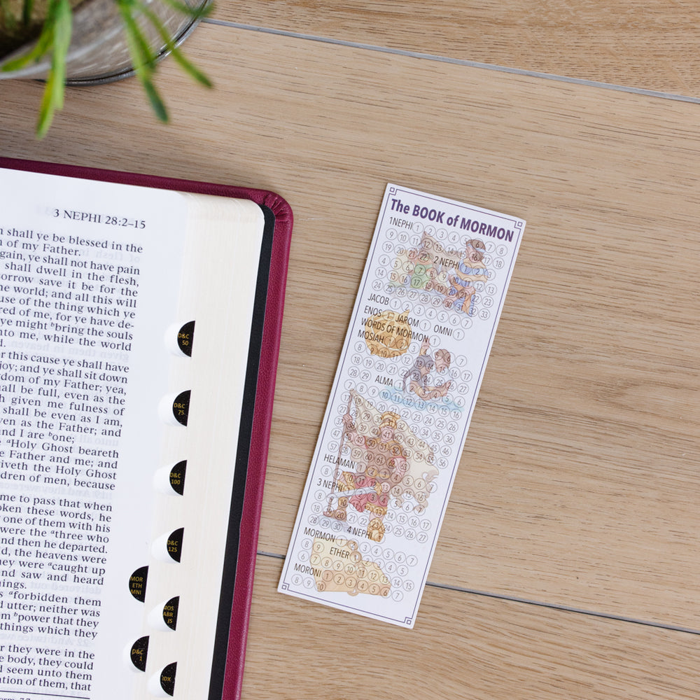 Book of Mormon Reading Chart Bookmark