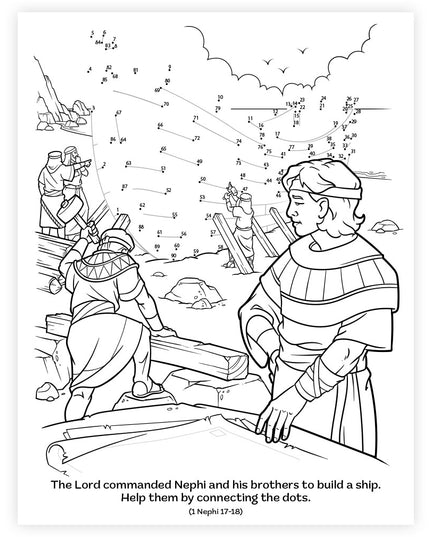 Book of Mormon Colouring & Activity Book