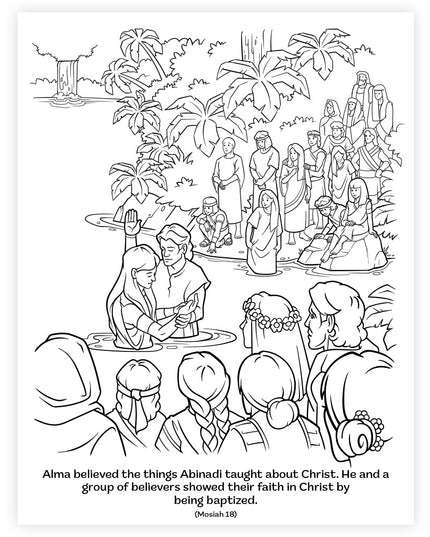 Book of Mormon Colouring & Activity Book