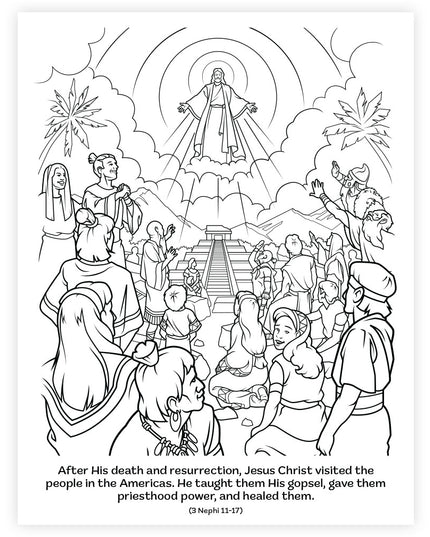 Book of Mormon Colouring & Activity Book