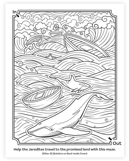 Book of Mormon Colouring & Activity Book