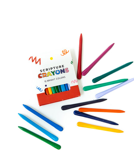 Scripture Marking Crayons - 12 Pack