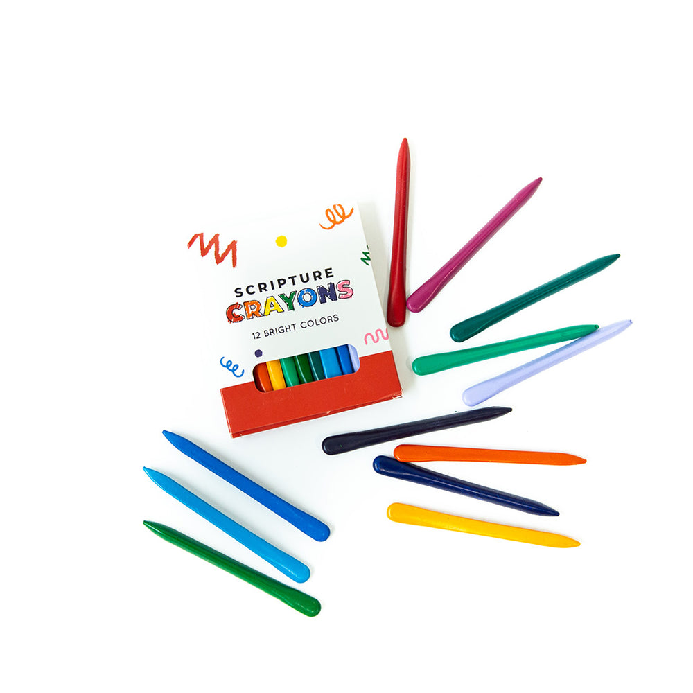 Scripture Marking Crayons - 12 Pack