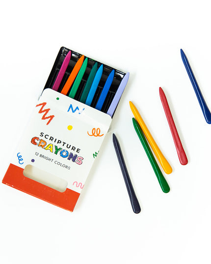 Scripture Marking Crayons - 12 Pack