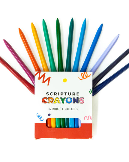 Scripture Marking Crayons - 12 Pack