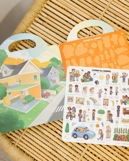My Living the Gospel Jelly Sticker Quiet Book