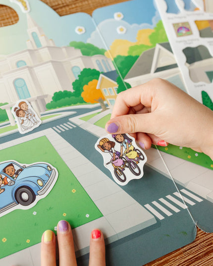 My Living the Gospel Jelly Sticker Quiet Book