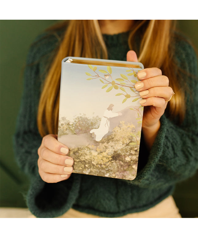 PREORDER - Hand-Bound Genuine Leather Quad - Garden of Gethsemane