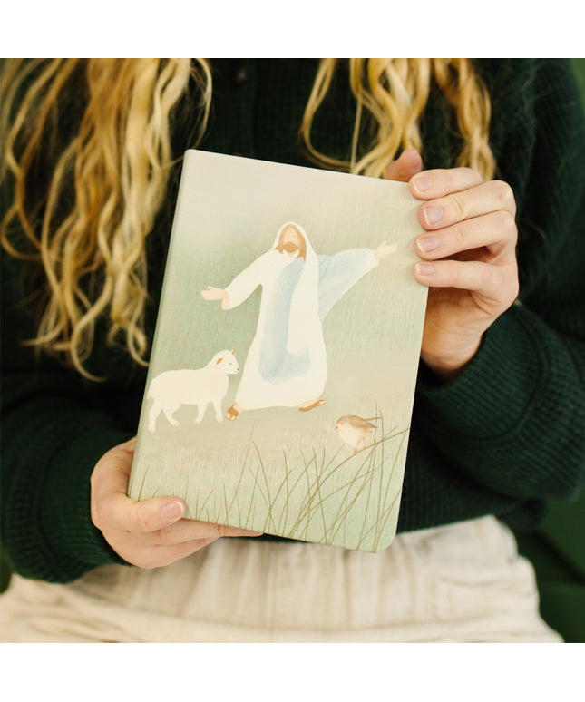 PREORDER - Hand-Bound Genuine Leather Quad - The Good Shepherd