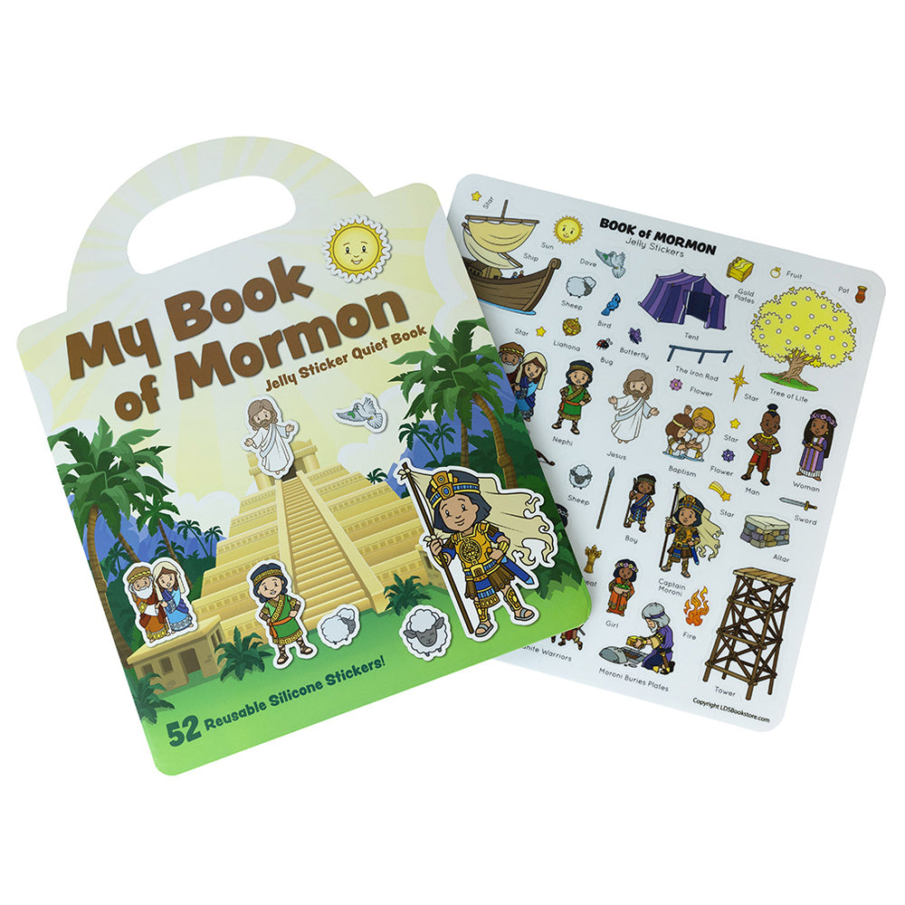My Book of Mormon Jelly Sticker Quiet Book