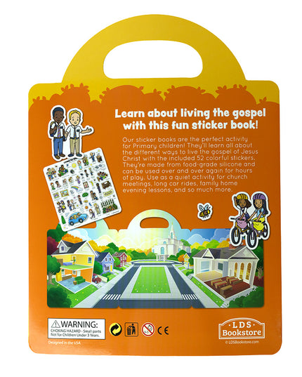 My Living the Gospel Jelly Sticker Quiet Book