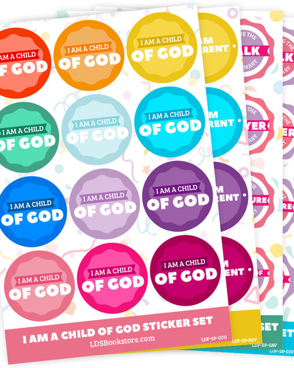 LDS Primary Stickers Bundle