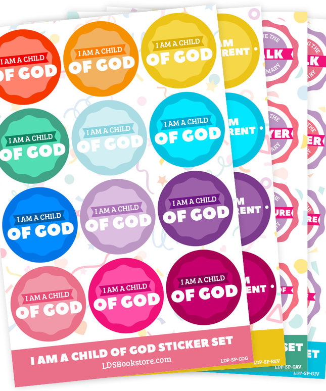 LDS Primary Stickers Bundle