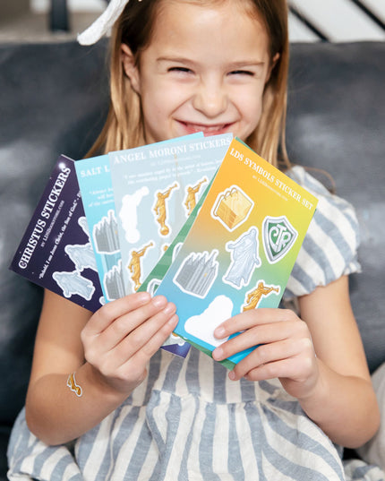 LDS Symbols Stickers Bundle (5 SHEETS 54 STICKERS TOTAL)