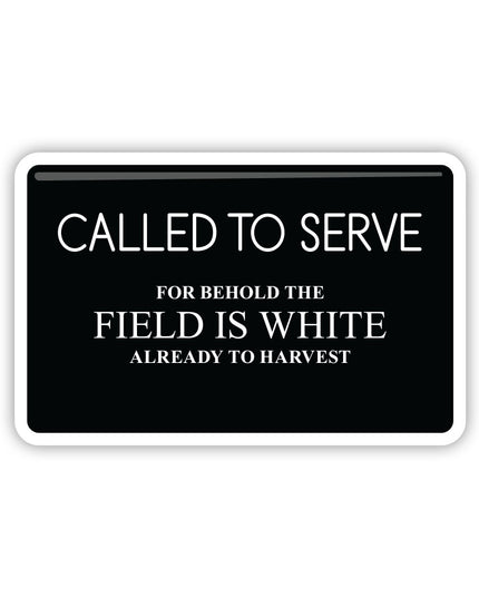 Missionary Tag Vinyl Sticker