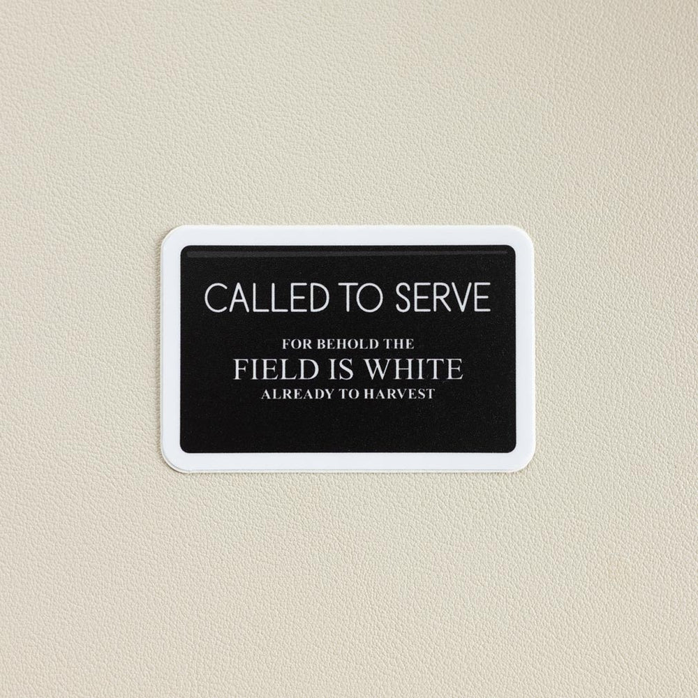 Missionary Tag Vinyl Sticker