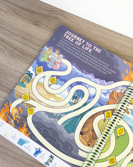 Wipe-Clean Gospel Workbook - Ages 6-8