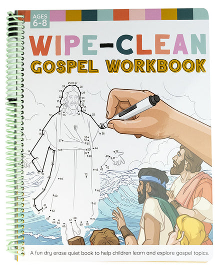 Wipe-Clean Gospel Workbook - Ages 6-8