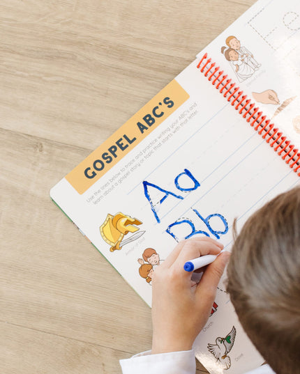 Wipe-Clean Gospel Workbook - Ages 3-5