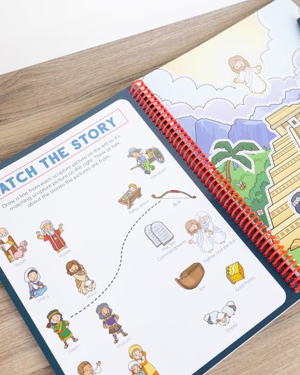Wipe-Clean Gospel Workbook - Ages 3-5