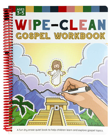 Wipe-Clean Gospel Workbook - Ages 3-5