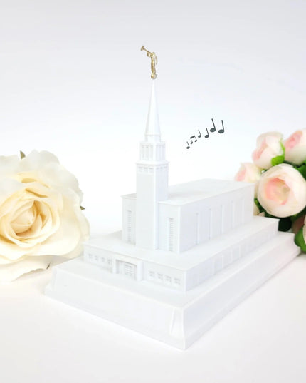 London Temple Music Light - Families can be together forever 3D