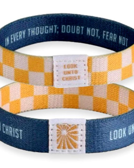 Look Unto Christ Woven Wristband