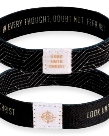 Look Unto Christ Woven Wristband