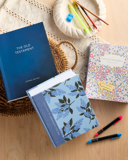 The Old Testament, Journal Edition, Pink Floral (Lined)