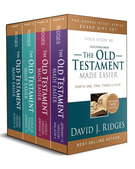 Your study of The Old Testament Made Easier, Box Set, David J Ridges