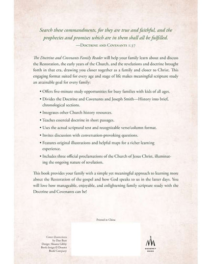 The Doctrine and Covenants Family Reader