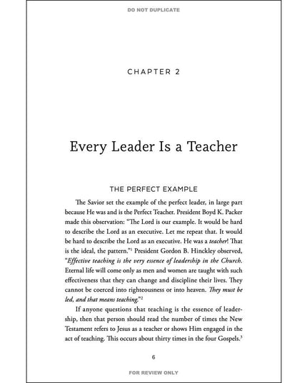 Teaching with Power