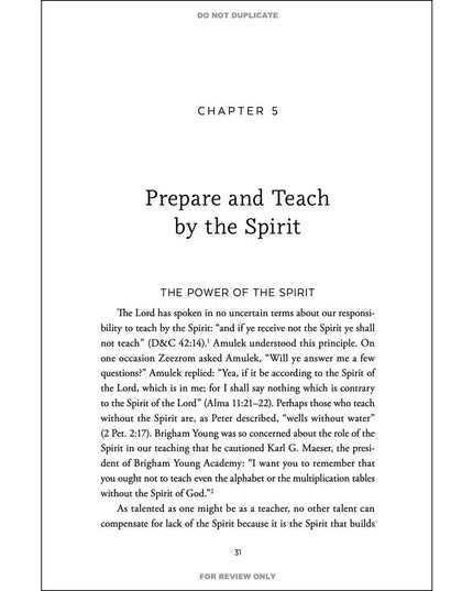 Teaching with Power