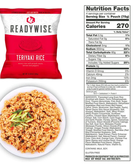 60 Serving Freeze Dried Breakfast & Entree, DryBag, Up To 25 Years