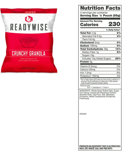60 Serving Freeze Dried Breakfast & Entree, DryBag, Up To 25 Years