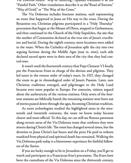 Via Dolorosa: Christ's Path to the Cross