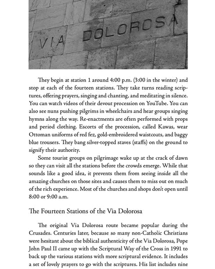 Via Dolorosa: Christ's Path to the Cross