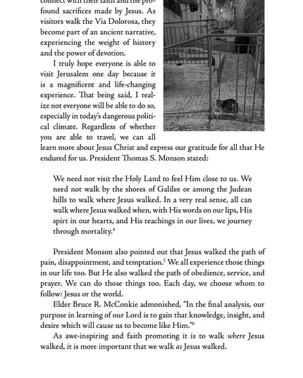 Via Dolorosa: Christ's Path to the Cross