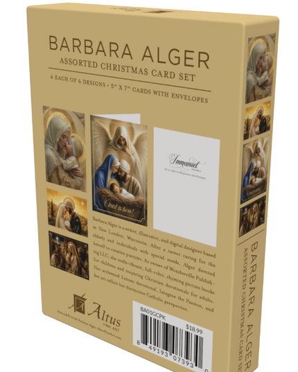 *** PREORDER*** Barbara Alger Assorted Christmas Card Set