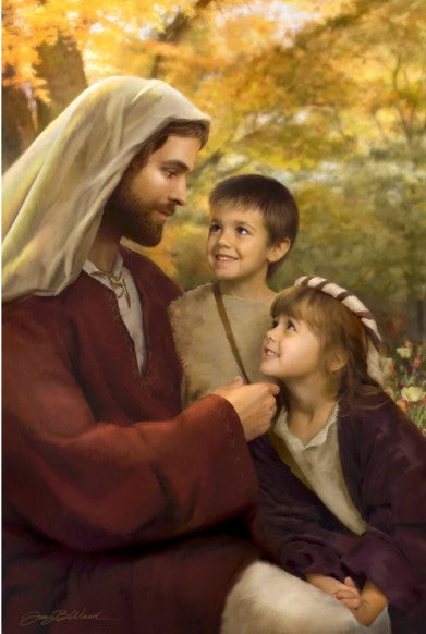 I feel my Saviour's love by Jay Bryant Ward 5x7 Print