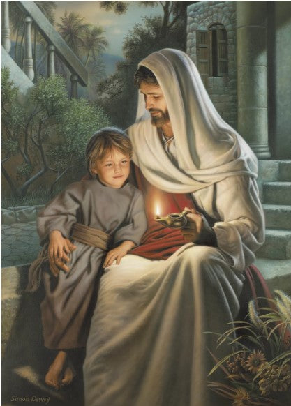 Ye Are the Light of The World, by Simon Dewey 5x7 Print