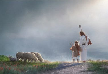 My Young Shepherd, by Kelsy and Jesse Lightweave 5x7 Print
