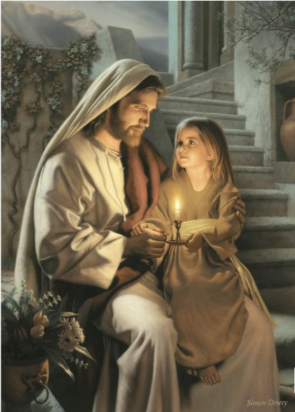 Let Your Light So Shine, by Simon Dewey 5x7 Print