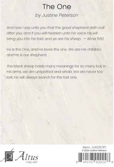 The One, by Justine Peterson 5x7 Print
